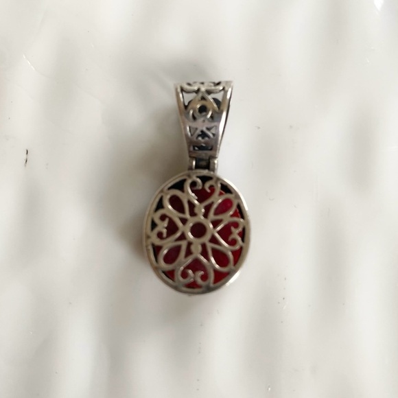 Silpada Red Pendant S1300 - Picture 4 of 5
